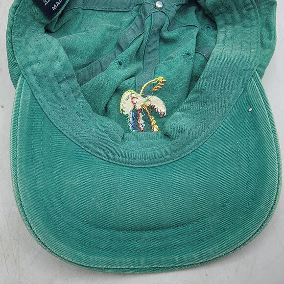 Luna Pier Adults Green Hat Cap Athletic Outdoors Casual Comfort Camping - Picture 9 of 9